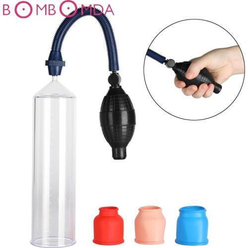 Penis Pump Vacuum Suction Enalrger Proextender Male Enhancement Aid Impotence Helper For Penis Enlargement Sex Toys for Man Male