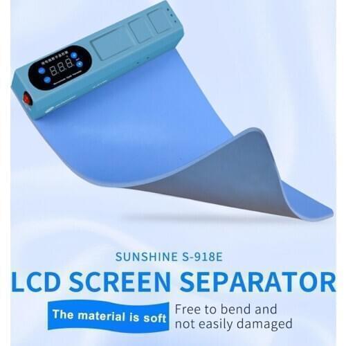 2020 NEW SUNSHINE S-918E LCD Blue Screen For iPhone iPad LCD Screen Splitter Heating Stage Separator Pad Separator Tool