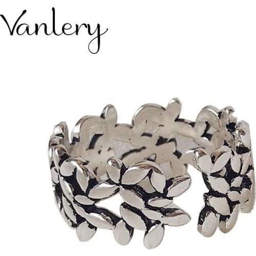 New Fashion Gothic Leaf Rings For Women Wedding Rings Fashion Jewelry Ladies Accessories Boho Jewelry 2021