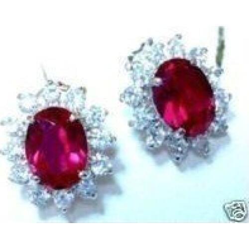 Wholesale Jewelry Earrings Gift New Beauty natural Ladys Nobility Pretty Tibet CZ earring