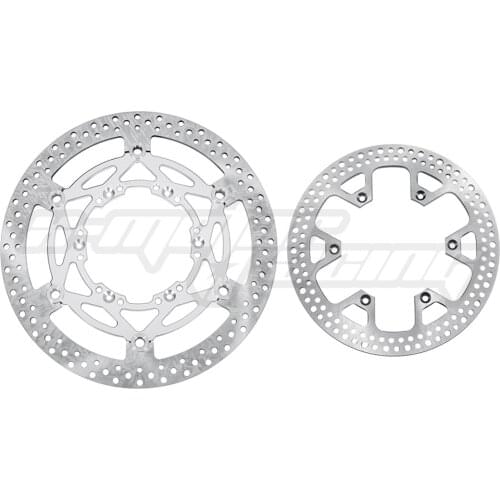 Motorcycle Front And Rear Brake Discs Rotors For SUZUKI DRZ400SM DR-Z 400 SM 2004-2018