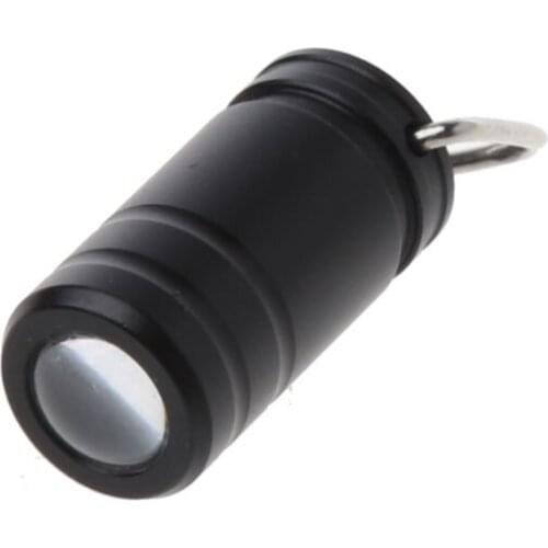 Protable Super Tiny Keychain Flashlight Smallest Bright Key Ring Light Torch