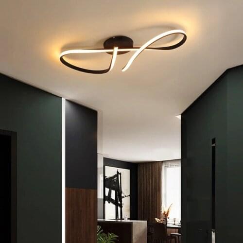 Modern led Ceiling lights for living room Bedroom 110V 220V Lustre Avize Luminarie ceiling lamp for home study room