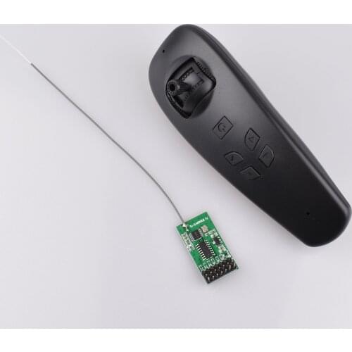 Remote Control 2.4G Handle Emitter Receiver Single Motor Rudder Turning / Double Motor Differential Turning for RC Ship