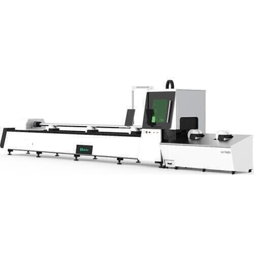 Professional supplier automatic stainless steel cnc laser metal cutting machine 6m length