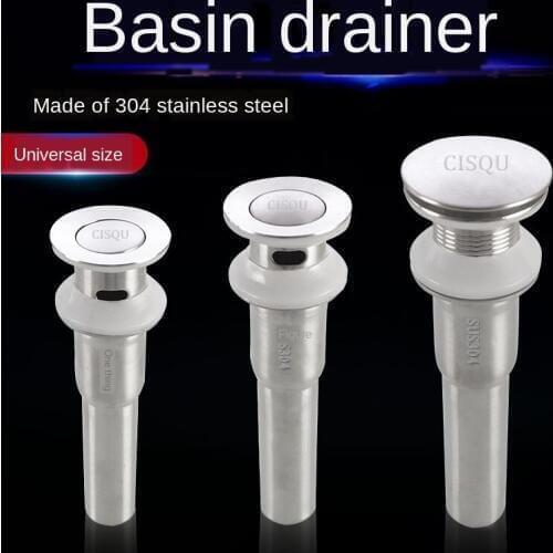 Basin sink 304 stainless steel wash basin sink bouncing replica long drainer