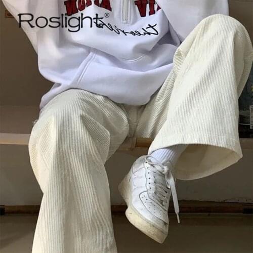 Roslight Women's Corduroy Trousers