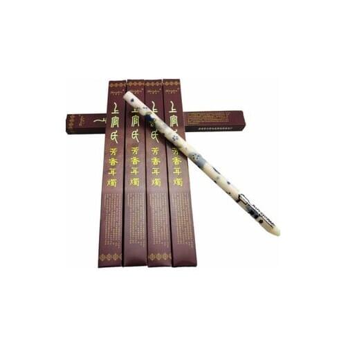 Acupuncture massage moxa stick aromatherapy ear stick detoxification ear moxa ear candle 10 pcs