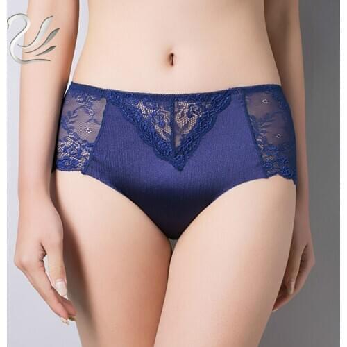 Women Underwear Briefs Sexy Womens Panties Full Transparent Lace Seamless String Plus Size Women Underwear Panty