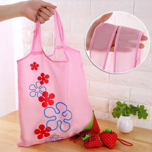 1pc Environmental Creative Shopping Bag Casual Storage Bag Nylon Multi-Function Handbag Foldable&Reusable Large Capacity Bags