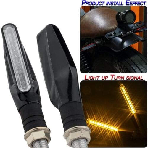 LED Turn Signals Indicator Light 2Pcs Motorcycle Flasher Motorcycle Turn Signals Light Motorcycle Light For Honda For Yamaha