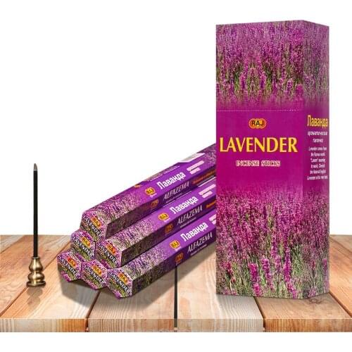 3 / 6 tubes Lavender indian incense sticks Living Room scents for Home Stick Incense not with incense burner for Yoga Reading