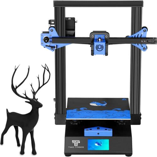 TEVO Homers Odysseus/TEVO Tarantula RS 3D Printer AC Bed/Dual Z Axis leadscrew /Touchscreen/TMC2208/support 1.75mm