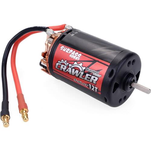 550 10T 12T Brushed Motor Waterproof 5-Slot for TRAXXAS Tamiya Redcat Kyosho WLtoys 1/10 RC Crawler Car