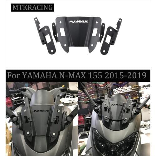 MTKRACING For N-MAX Nmax 155 125 150 2015-2019 Motorcycle Accessories Rear Side Mirror Adapter Fixed stent Holder Rear Bracket