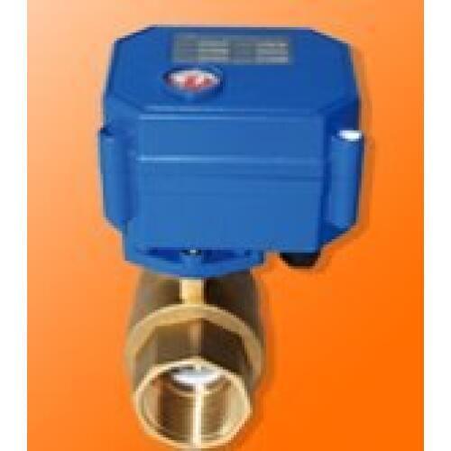 Free Shipping 1'' Full Bore 25mm CWX-15 Mini Brass Motorized Ball Valve CR03 or CR04 Control Type AC220V 3PCS