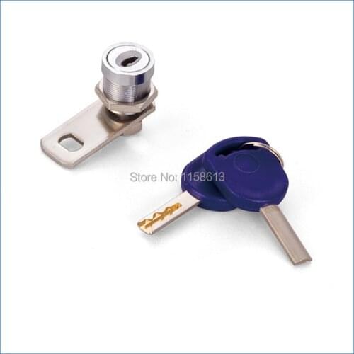 10 pieces 17mm zinc alloy keyed alike cylinder cam lock metal and wooden cabinet lock