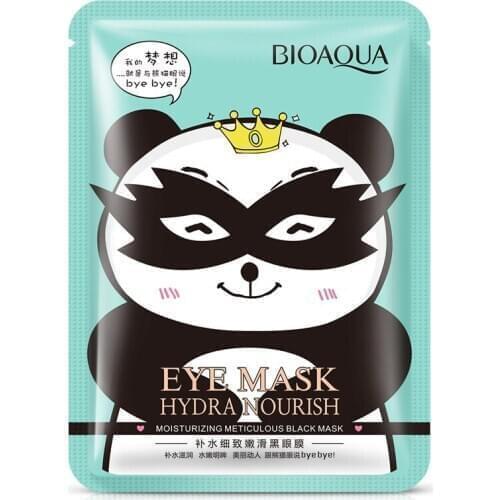Hyaluronic Acid Serum Black Eye Mask Eye Bag Anti Puffiness Dark Circle Remover Anti Aging Anti Wrinkle Eye Fine Lines Skin Care