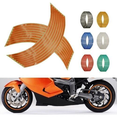 Motorcycle Wheel Sticker 3D Reflective Rim Tape Auto Decals Strips For Ducati MONSTER S2R 800 MONSTER 900 M 400 600 620 750 900