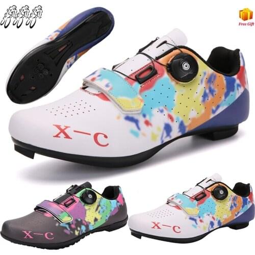 2021 New Professional Cycling Shoes Men Mountain Zone Lock Trek Mountain Bike shoes Outdoor Sports Shoes Women