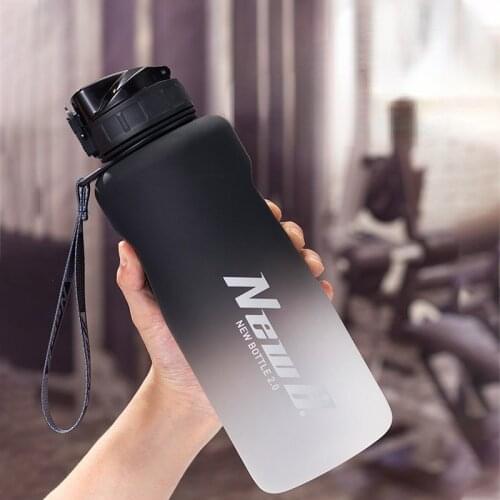 Tritan Sports Water Bottle 1500ML 1000ML 2200ML Protein Shaker Outdoor Travel Portable Leakproof Drinkware Drink Bottle BPA Free
