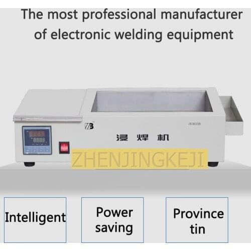 Thermal Heating Small Tin Melting Furnace Equipment Microcomputer Intelligent PID Control Lead-Free Dip Soldering Machine