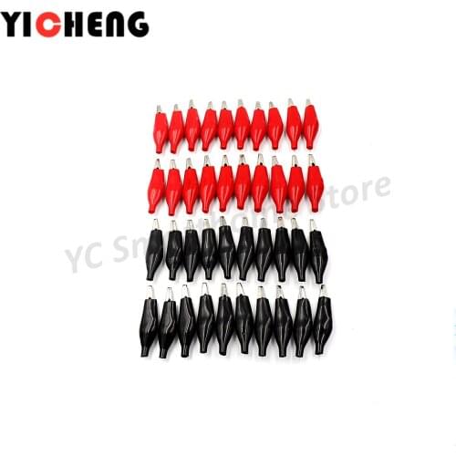 100pcs DIY alligator clip, test clip, power cord clip, experimental battery clip, 45mm clip long
