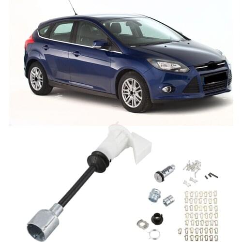 1343577 4M5AA16B970BA Bonnet Release Lock Repair Kit Hood Lock Cover for Ford Focus Mk2 Length 240mm