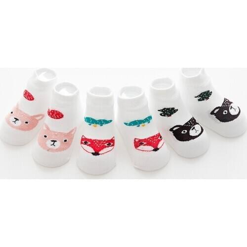 3 Pairs/Lot Baby Fashion Soft Cotton Socks Newborns Infant Breathable Mesh For 0-24 Month Boy Girl Kids Gifts CN