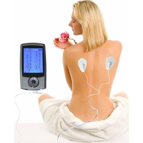 5Pcs/Pack Electrical Muscle Stimulator Digital Tens Therapy Massager Full Body Relax Pain Relief 10Mode Sculptor Machine