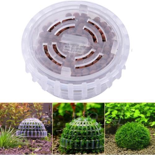 5cm Plastic Aquarium Live Plants Fish Tank Media Moss Ball Filter Filtration Decor Aquatic Pets Mineral Balls Ornaments