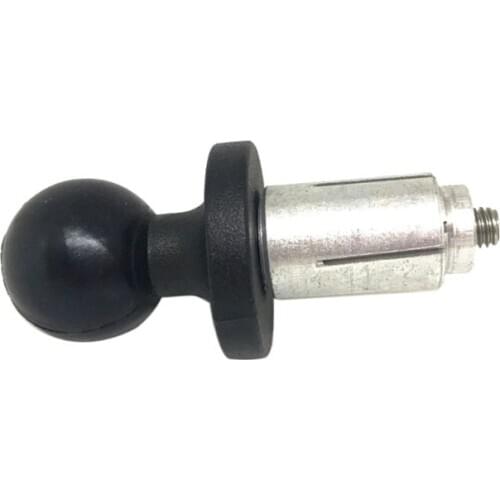 Aluminum Base Rubber Motorcycle Bike Mount Black Fork Stem Base with Ball Head for RAM Mount for Gopro Ball Mount Adapter #723