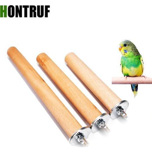 Wood Grinding Claw Stick Parrot Stand Rod Birdcage Supplies Parrot Molar Bar Bird Nest Scrub Station Bar Bird Toy