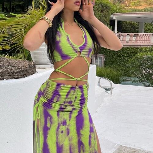 Праздничные летние платья Kliou China At AliExpress