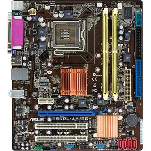 P5KPL-AM/PS For ASUS Desktop Intel G31 LGA 775 Motherboard DDR2 Memory SATA II USB2.0 Original Used Mainboard PCI-E 16X Slots