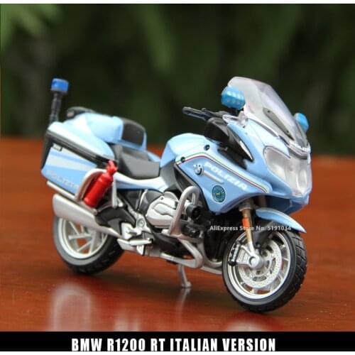 Maisto 1:18 Hot BMW Yamaha R1200 RT Police motorcycle series original authorized simulation alloy motorcycle model toy car