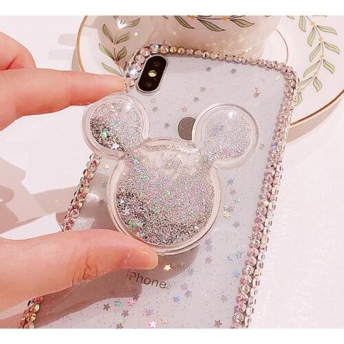 Bling Glitter quicksand Soft Silicone phone case for iphone 12 Pro 6 7 8 Plus X XS XR MAX 11 Pro for samsung S8 S9 S10 S20 cover