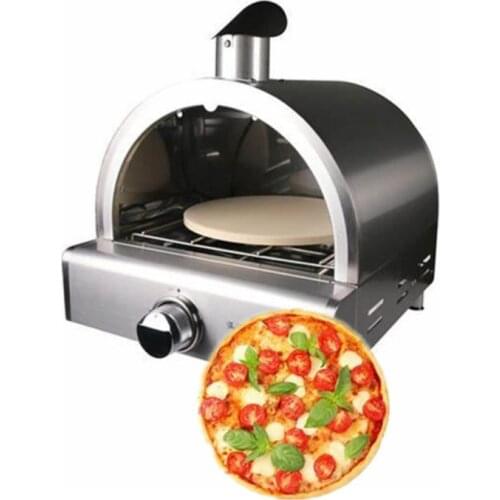 Home Garden Party Outdoor New Design Tabletop Stainless Steel Wood Fired Pizza Oven