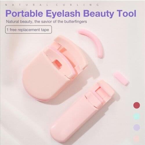 4 Color Portable Eyelash Curlers Eye Lashes Curling Clip False Eyelashes Extension Cosmetic Makeup Tool Mini Partial Eyelash Set