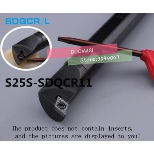 S25S-SDQCR11, 107.5 degrees internal turning tool ,Lathe Tool boring bar,CNC Turning Tool ,Tool Lathe Machine