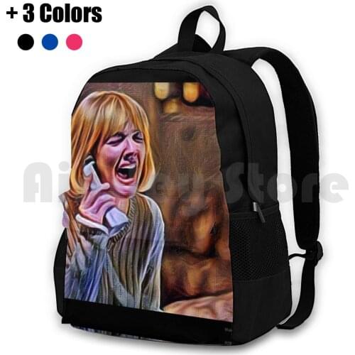 Scream Queen Outdoor Hiking Backpack Waterproof Camping Travel Scream Scream Movie Horror Horror 90S 90S Movies 90S Movies