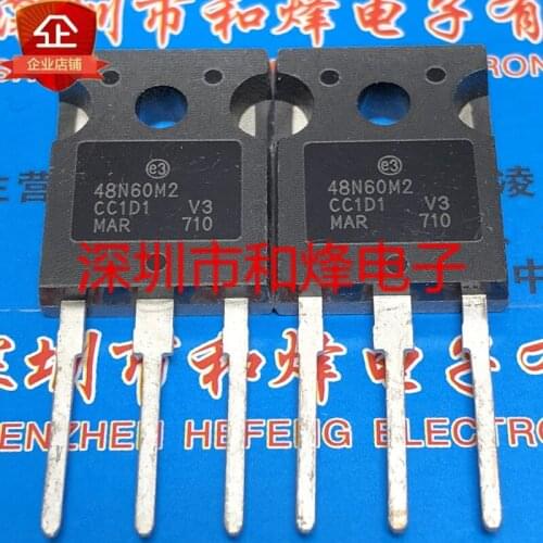 10PCS 48N60M2 STWA48N60M2 TO-247