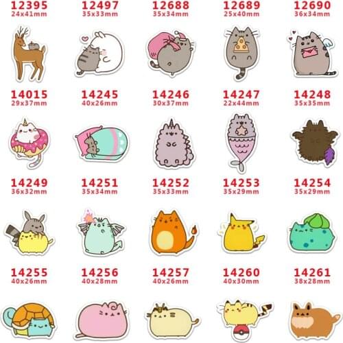 10 Pcs Cartoon Planar Resin Cabochons PR12395