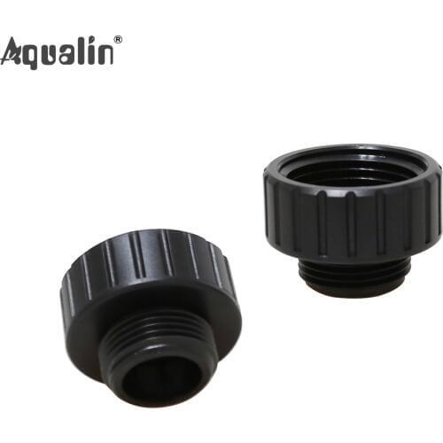 2pcs/lot 1'' Input Garden Faucet Connector Threaded Adapter Tap Connectors with 3/4'' Output