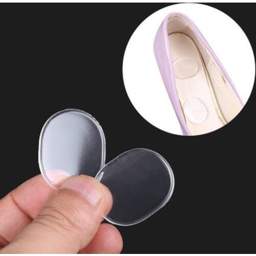 3Pair Foot Care Invisible Silica Silicone Gel High Heels Cushion Protector Foot Feet Care Shoe Back Insert Pads Insoles Stickers