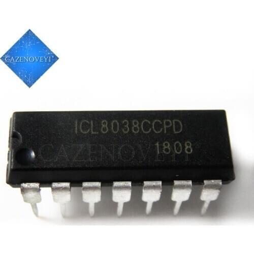 5pcs/lot ICL8038CCPD ICL8038 DIP-14 In Stock