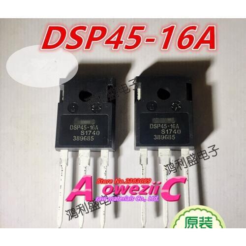 Aoweziic 2018+ 100% new imported original DSP45-16A DSI45-16A TO-247 Fast Recovery Rectifier 45A 1600V