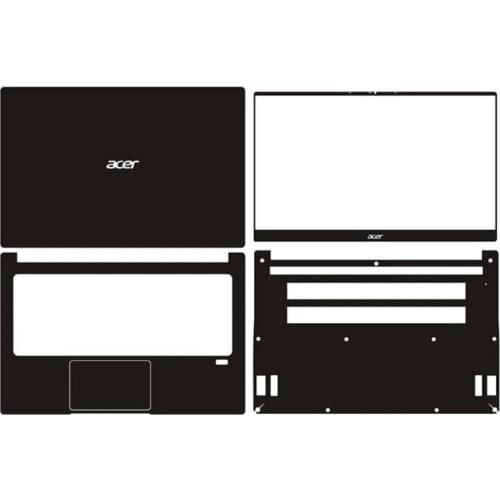 Laptop Carbon Fiber Vinyl Skin Sticker Cover For Acer Swift SF314-57 SF314-57G 14"