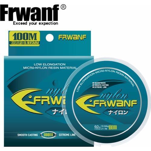 Brands new super 100M 1.76LB-34.9LB Nylon Fishing Line Clear Strong Fishing rope fishing tackle Monofilament Line for fishing