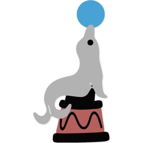 Hemere Sea lion show Metal Cutting Dies Scrapbooking Photo Album Embossing Paper Decorative Crafts Die Cut 2019 new